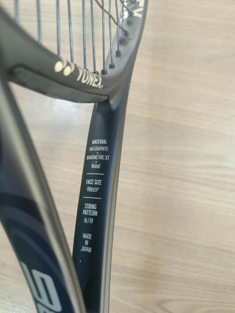 Raquete De Tênis Yonex Vcore 98 - Usada- Nota 8/10 - ATPSHOP