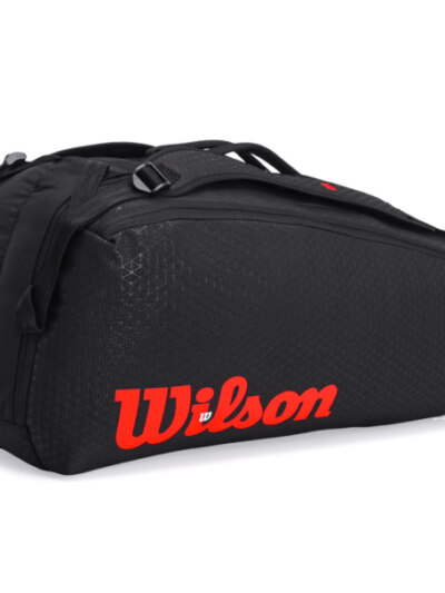 Raqueteira Wilson Clash V3 6PK Preto - ATPSHOP