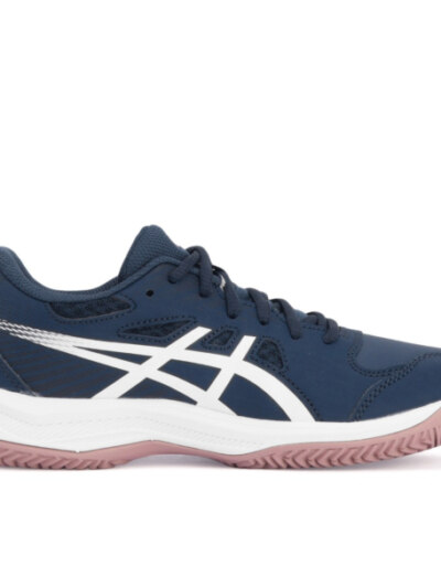 Tênis Asics Court Slide 4 - Clay Saibro - Marinho e Branco - ATPSHOP