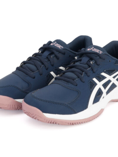 Tênis Asics Court Slide 4 - Clay Saibro - Marinho e Branco - ATPSHOP