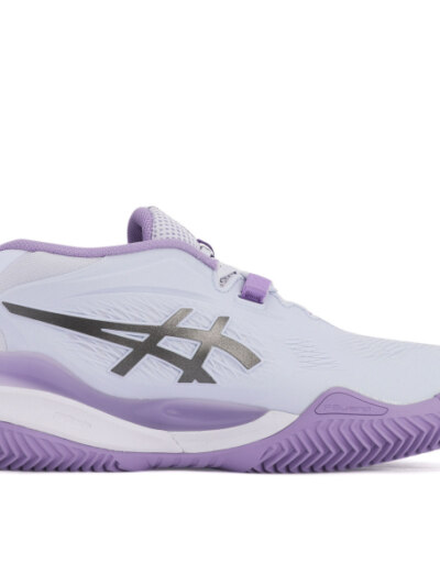 Tênis Asics Gel Resolution X - Clay Saibro Night Energy Azul Claro e Roxo - ATPSHOP