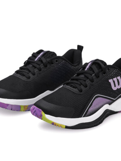 Tênis Wilson Court Preto e Lilás - ATPSHOP