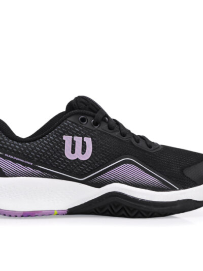 Tênis Wilson Court Preto e Lilás - ATPSHOP