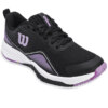 Tênis Wilson Court Preto e Lilás - ATPSHOP