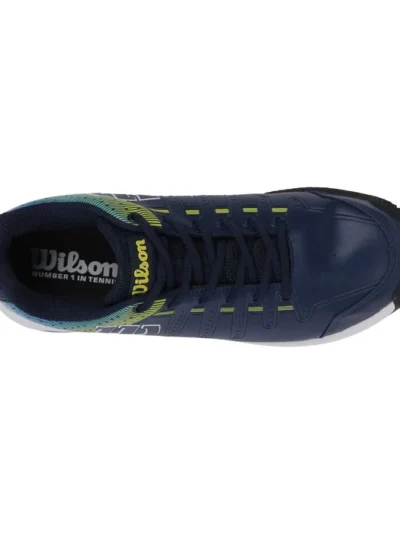 Tênis Wilson Game 2 Clay Court Masculino Azul Verde Citrico - ATPSHOP