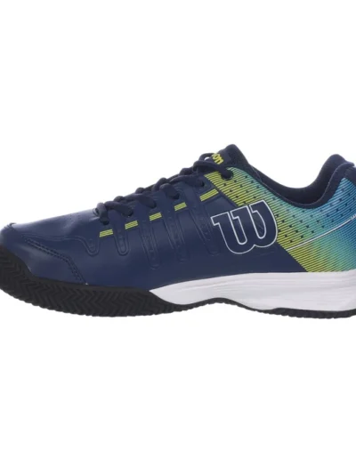 Tênis Wilson Game 2 Clay Court Masculino Azul Verde Citrico - ATPSHOP