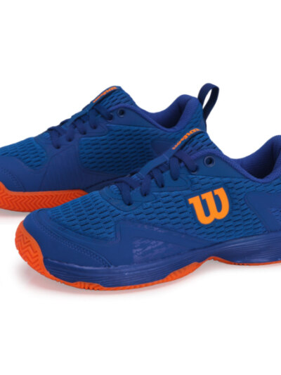 Tênis Wilson K Padel 3.0 Clay Lay Azul e Laranja - ATPSHOP