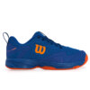 Tênis Wilson K Padel 3.0 Clay Lay Azul e Laranja - ATPSHOP