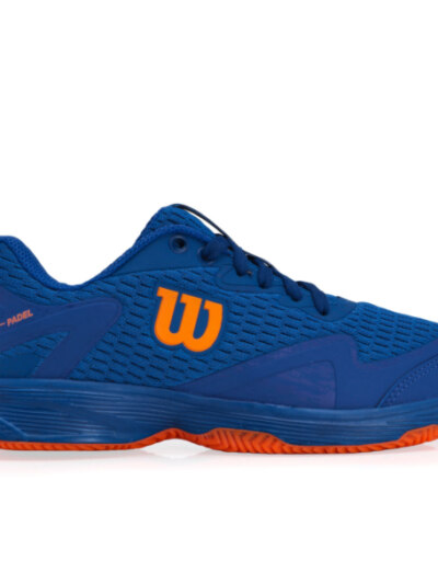 Tênis Wilson K Padel 3.0 Clay Lay Azul e Laranja - ATPSHOP