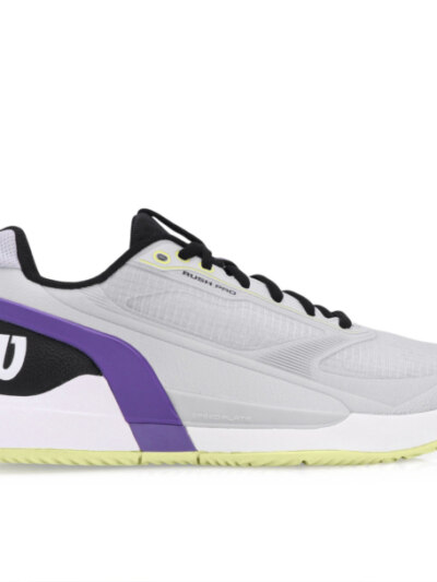 Tênis Wilson Rush Pro 5 - Clay - Saibro - Azul Claro - ATPSHOP