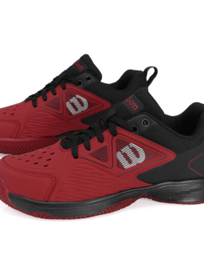 Tênis Wilson Slice 3.0 Clay Vermelho e Preto - ATPSHOP