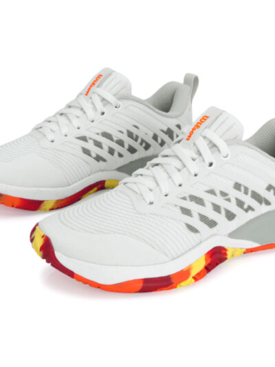Tênis Wilson XRT All Court Branco Amarelo e Vermelho - ATPSHOP