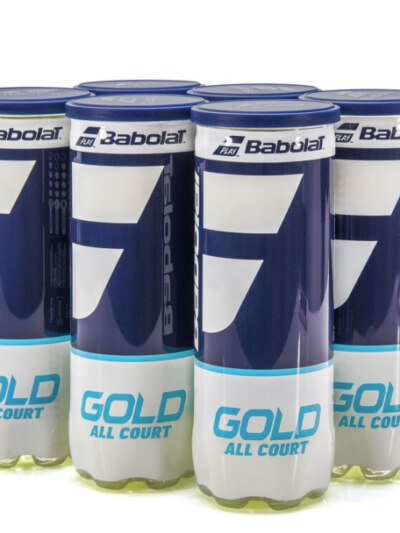 Bola de Tênis Babolat Gold All Court Pack com 6 Tubos - ATPSHOP