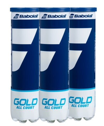 Bola de Tênis Babolat Gold All Court X4 - Pack com 3 Tubos - ATPSHOP