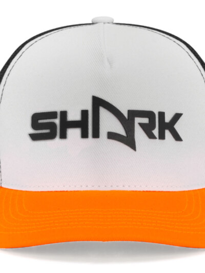 Boné Shark Cappe Branco Laranja e Preto - ATPSHOP