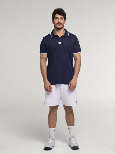 Camisa Wilson Polo Tour Piquet Marinho - ATPSHOP
