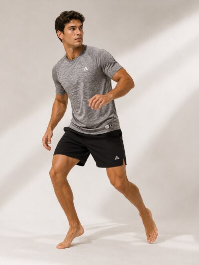Camiseta AMA TECH - GRAY Cinza - ATPSHOP