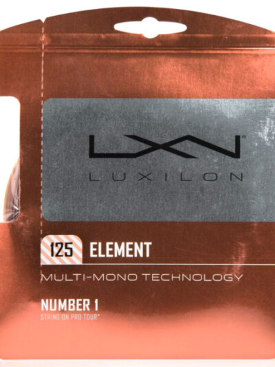 Corda Luxilon Element 16L 1.25mm Marrom - Set Individual - ATPSHOP