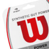 Corda Wilson Synthetic Gut Power 16L 1.30mm Branca Set Individual - ATPSHOP