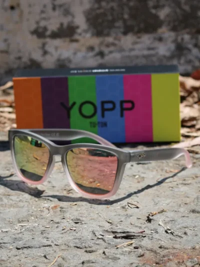 Óculos De Sol Yopp Esportivo Polarizado Uv400 C Tu-ton Rosa - ATPSHOP