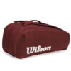 Raqueteira Wilson Defyer Redline 9pk V1 Bordô - ATPSHOP