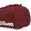 Raqueteira Wilson Defyer Redline 9pk V1 Bordô - ATPSHOP
