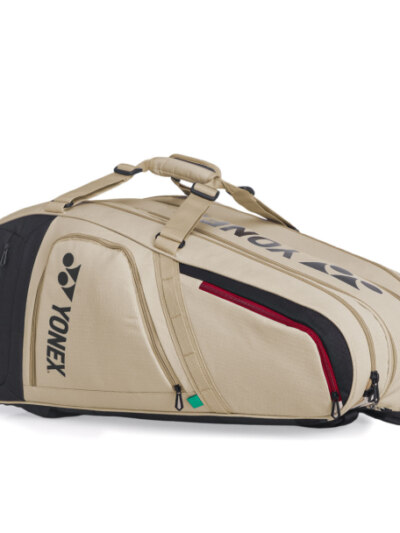 Raqueteira Yonex Gearlogic X12 Bege 2026 - ATPSHOP