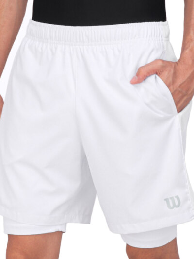 Shorts Wilson Performance 3 Branco - ATPSHOP