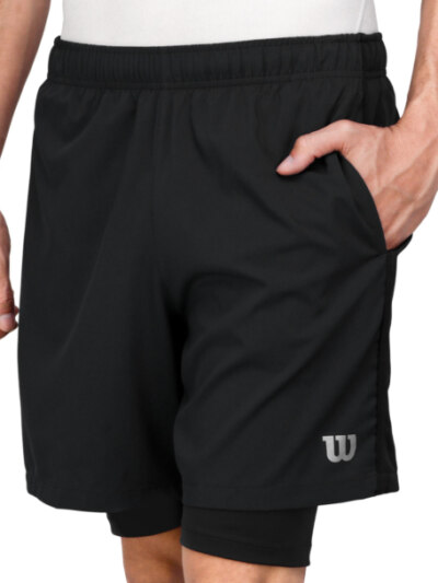 Shorts Wilson Performance 3 Preto - ATPSHOP
