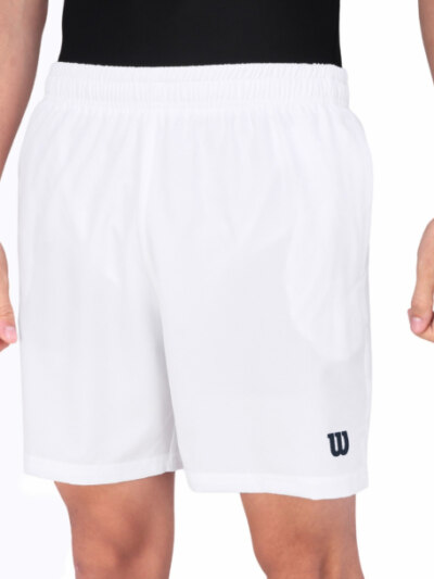 Shorts Wilson Tour 3 Branco e Marinho - ATPSHOP