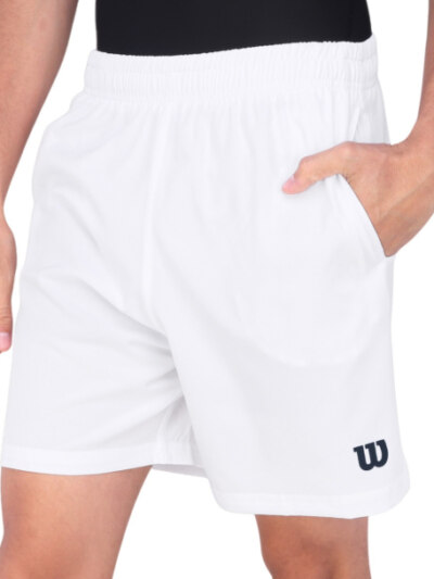 Shorts Wilson Tour 3 Branco e Marinho - ATPSHOP